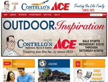 Tablet Screenshot of costellosace.com